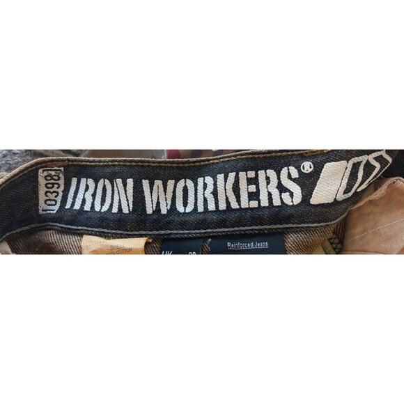 Bilt Iron Workers Motorcyle Jeans Size 28 0398 Dark Wash Rugged Protective - Picture 8 of 12